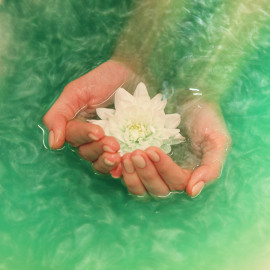 Шиммер для ванны Мохито - 3D голографический жемчуг, 160 гр