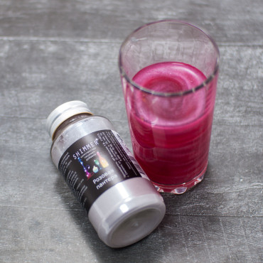 Шиммер для напитков и кальянов Розовая Пантера, 150 мл (50 гр)