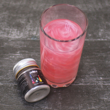 Шиммер  для напитков и кальянов Пинк Леди, 40 мл (10 гр)