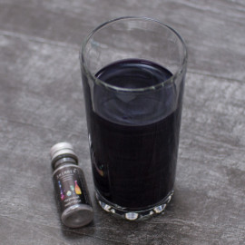 Шиммер для напитков и кальянов Черный мартини, 15 мл (5 гр)