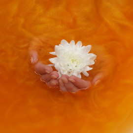 Шиммер для ванны Текила Санрайз - 3D голографический жемчуг, 160 гр